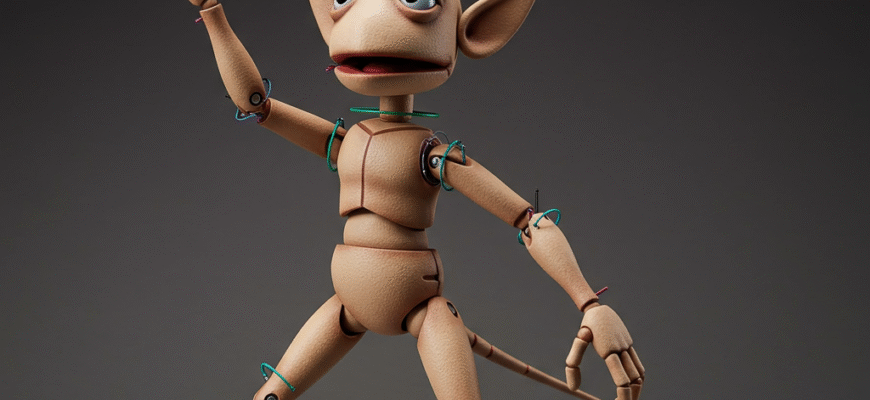 Advanced Stop Motion Animation Character Rigging and Smooth Movement