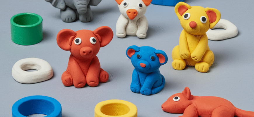 Air Dry Clay Projects for Kids Sculpting Animals Characters No Kiln Needed Fun