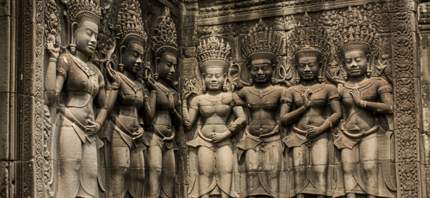 Angkor Wats BasReliefs Narrative Sandstone Carvings on a Grand Scale
