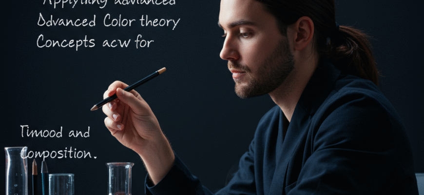Applying Advanced Color Theory Concepts for Mood and Composition Art