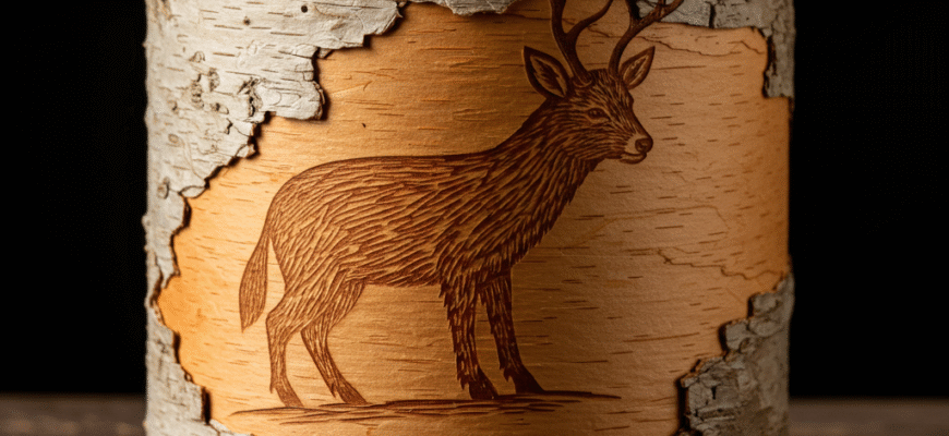 Birch Bark Crafts Traditional Containers Etching Techniques Native Art