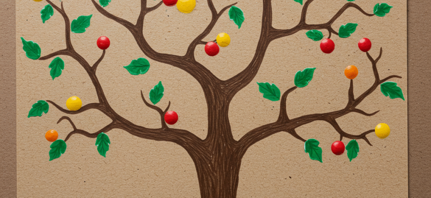 Creating Family Tree Craft Projects Kids Learning Ancestry Drawing Gluing Photos Art
