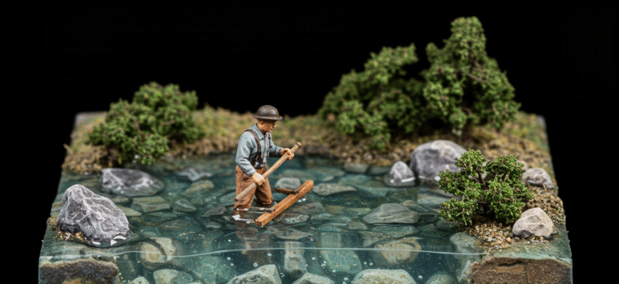 Creating Realistic Water Effects in Dioramas and Miniature Scenes Now