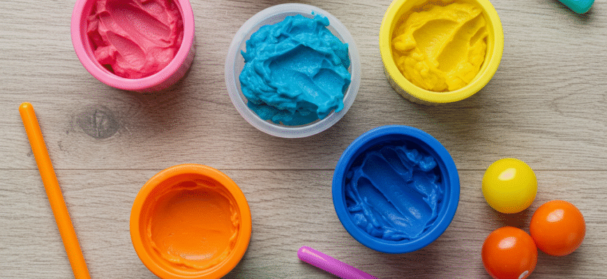 DIY Playdough Creations Simple NoCook Recipes Colors Scents for Kids Fun