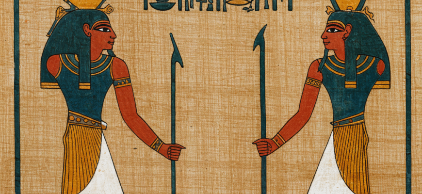 Exploring Ancient Egyptian Papyrus Production and Artistic Decoration