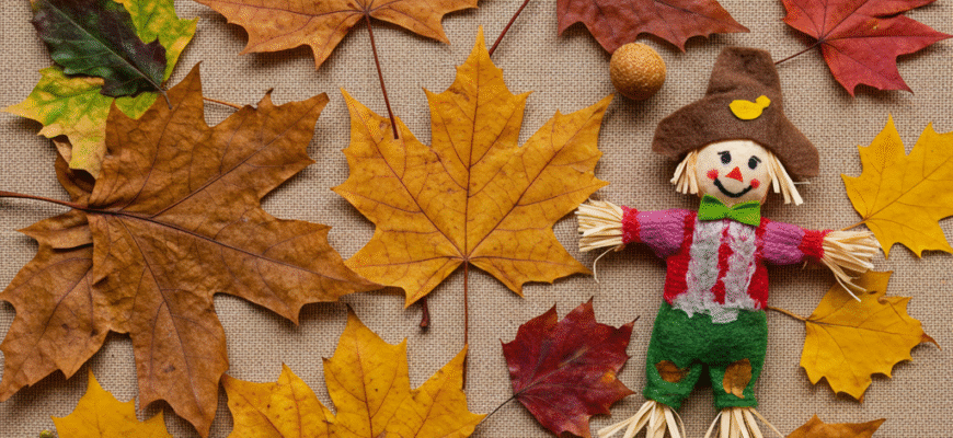 Fall Autumn Craft Ideas for Kids Leaf Art Pumpkins Scarecrows Harvest Time Fun