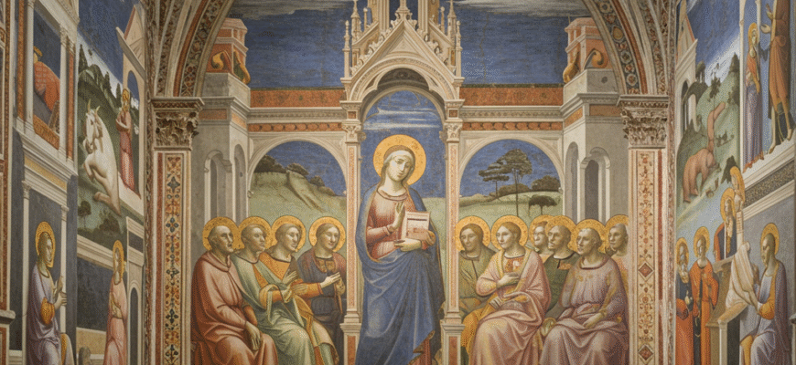 Giottos Arena Chapel Frescoes Precursors to Renaissance Painting Style