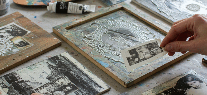 Image Transfer Techniques for Mixed Media Art