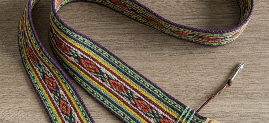 Inkle Loom Weaving Techniques for Belts Straps Narrow Bands Designs Art