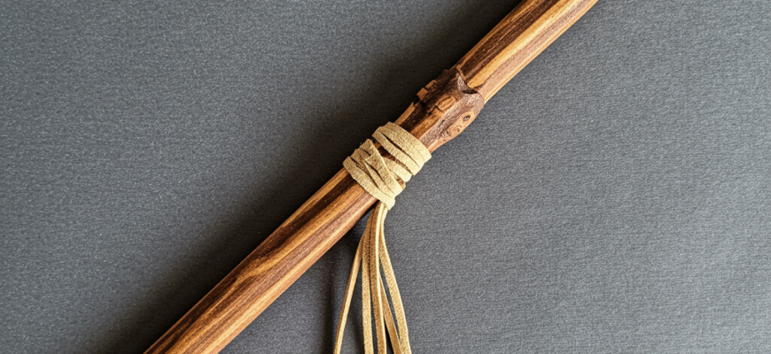 Native American Inspired Talking Stick Craft Kids Decorating Stick Communication Tool