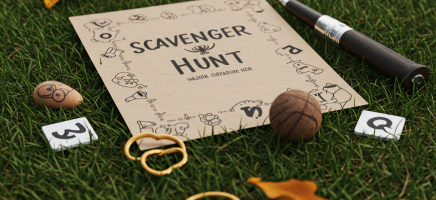 Scavenger Hunt Craft Kids Creating Clues Hiding Objects Indoor Outdoor Adventure Game