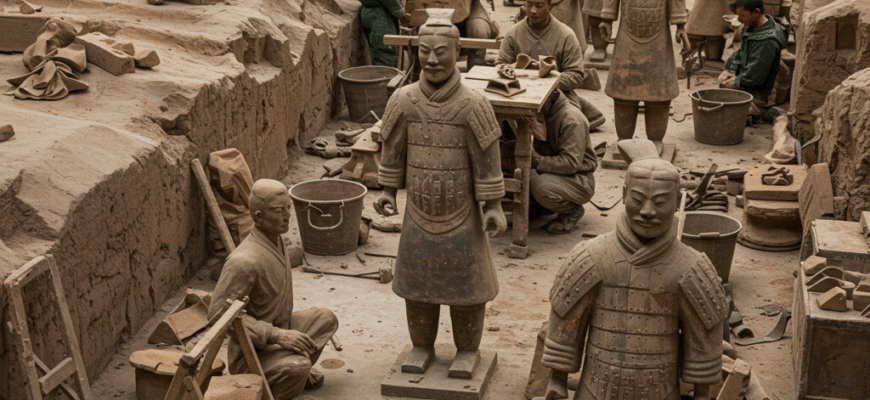 The Terracotta Army Mass Production Techniques in Ancient Chinese Sculpture