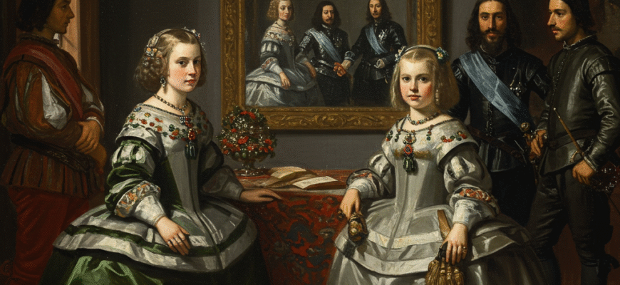 Velzquezs Las Meninas Complex Composition and Painterly Techniques Oils