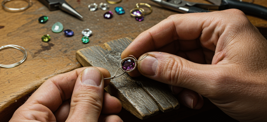 Wire Wrapping Gemstones Without Solder Caging Setting Techniques Jewelry