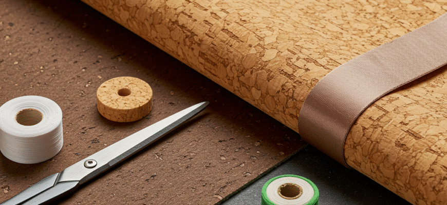 Working with Cork Fabric Leather Alternative Sewing Crafting Applications